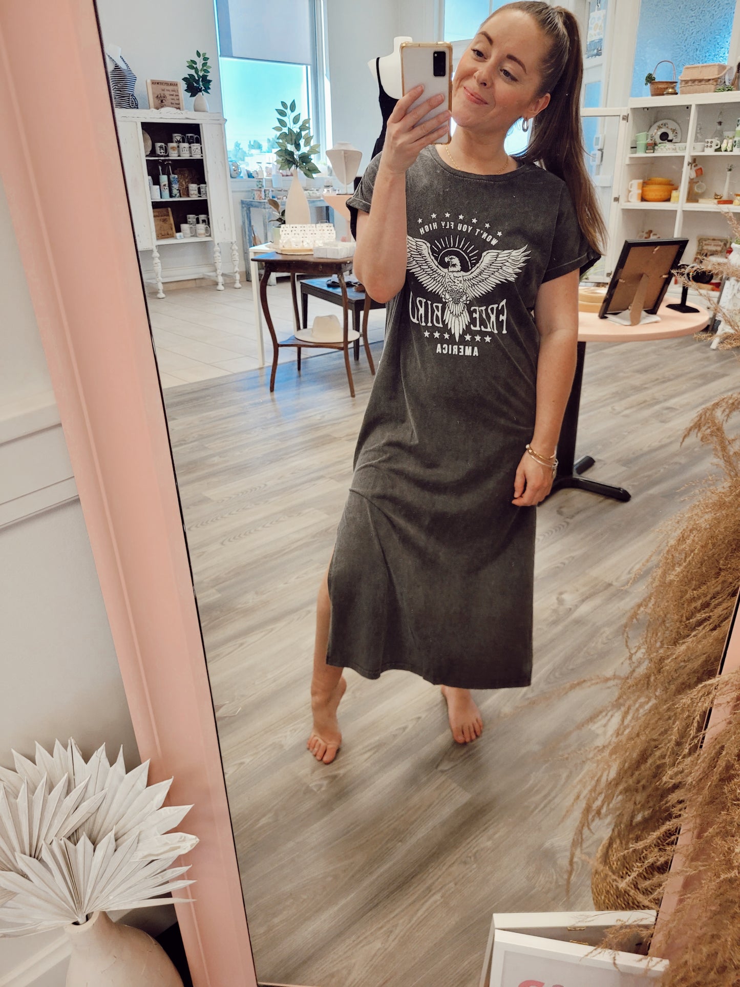 *NEW* Free Bird T Shirt Dress