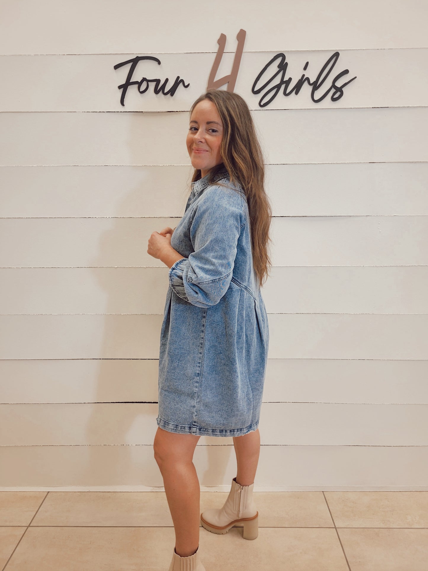 *NEW* Country Nights Denim Dress