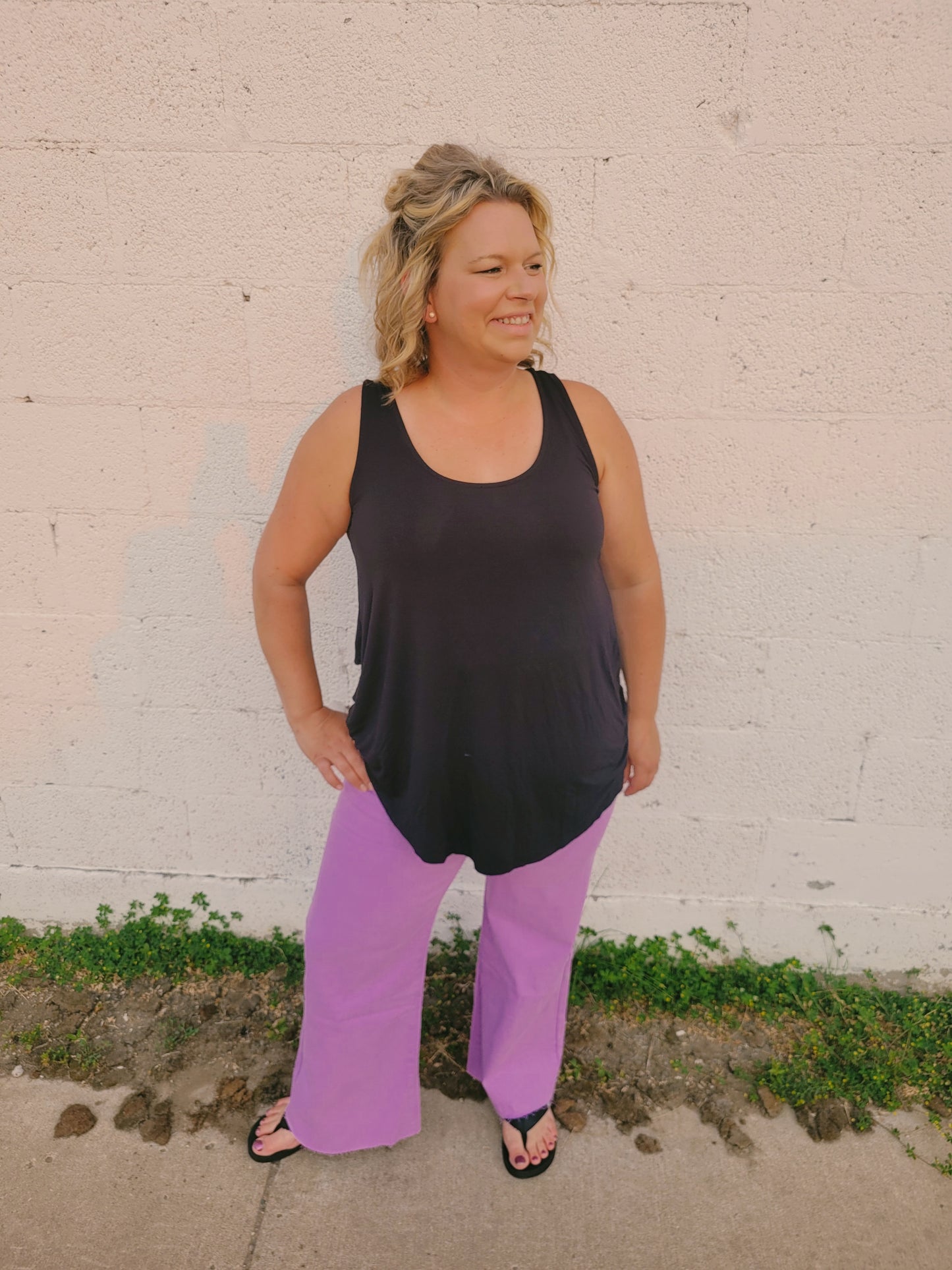 *NEW* Boogie Nights High Waisted Denim - Lavender