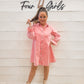 *NEW* Country Nights Denim Dress - Washed Pink