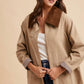 *PREORDER* Gingham Charm Barn Jacket - Beige