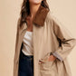 *PREORDER* Gingham Charm Barn Jacket - Beige