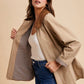*PREORDER* Gingham Charm Barn Jacket - Beige