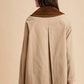 *PREORDER* Gingham Charm Barn Jacket - Beige