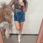 *SALE* One Fine Day Cargo Skort - Denim