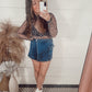 *NEW* Daisy Daze Sheer Knit Top