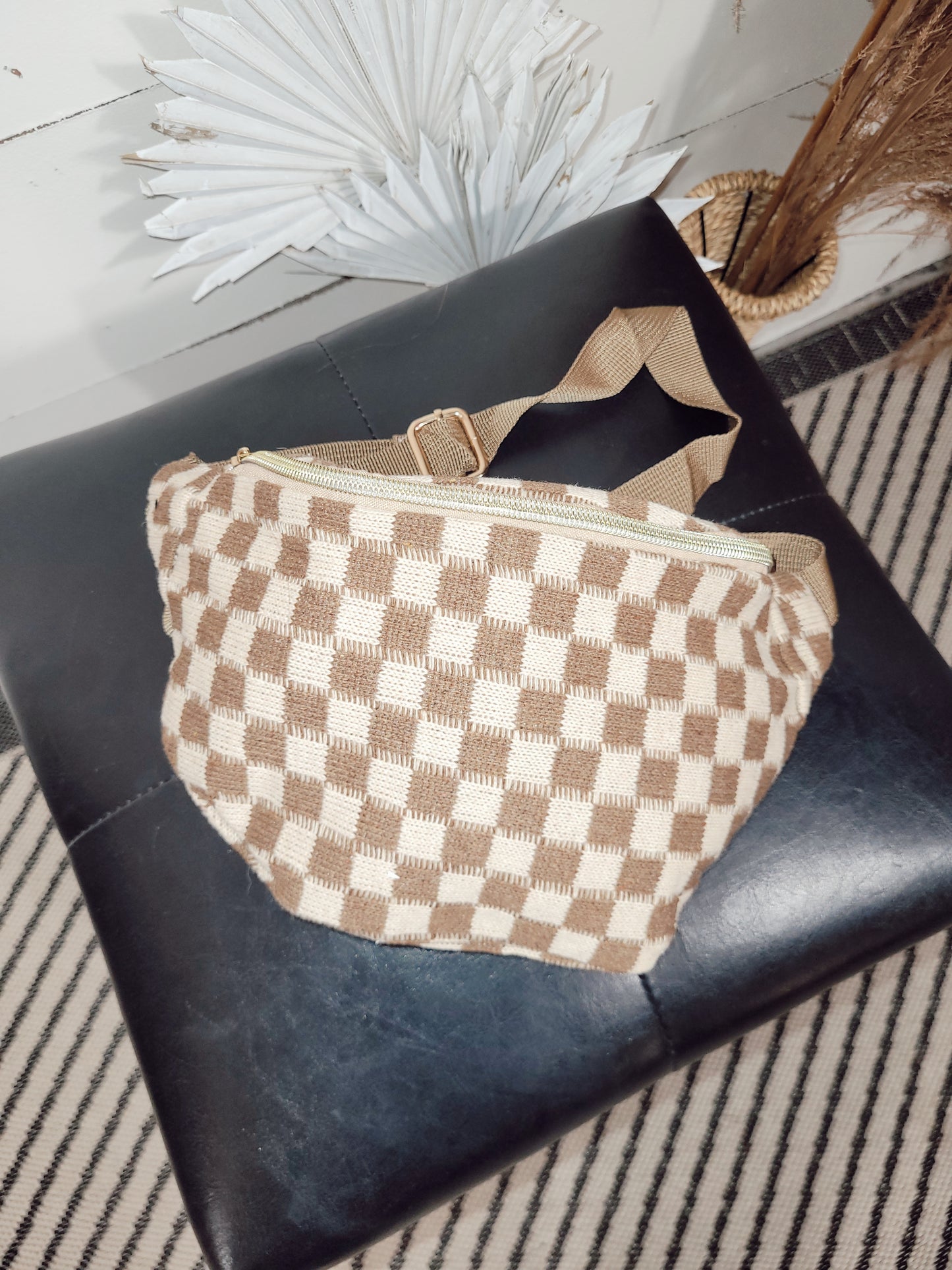 *NEW* Checkered Crossbody Sling Bag