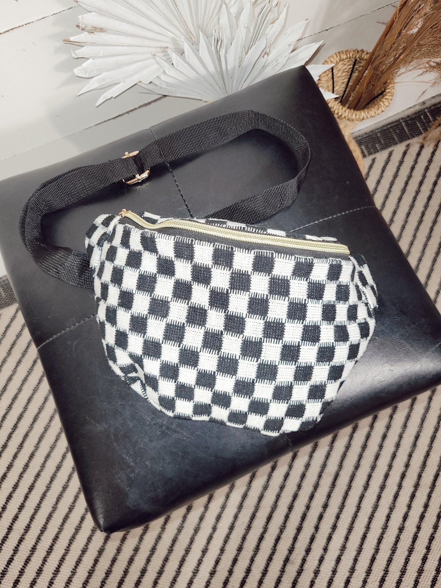 *NEW* Checkered Crossbody Sling Bag