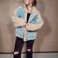 *NEW* Cooler Days Mixed Media Denim Jacket