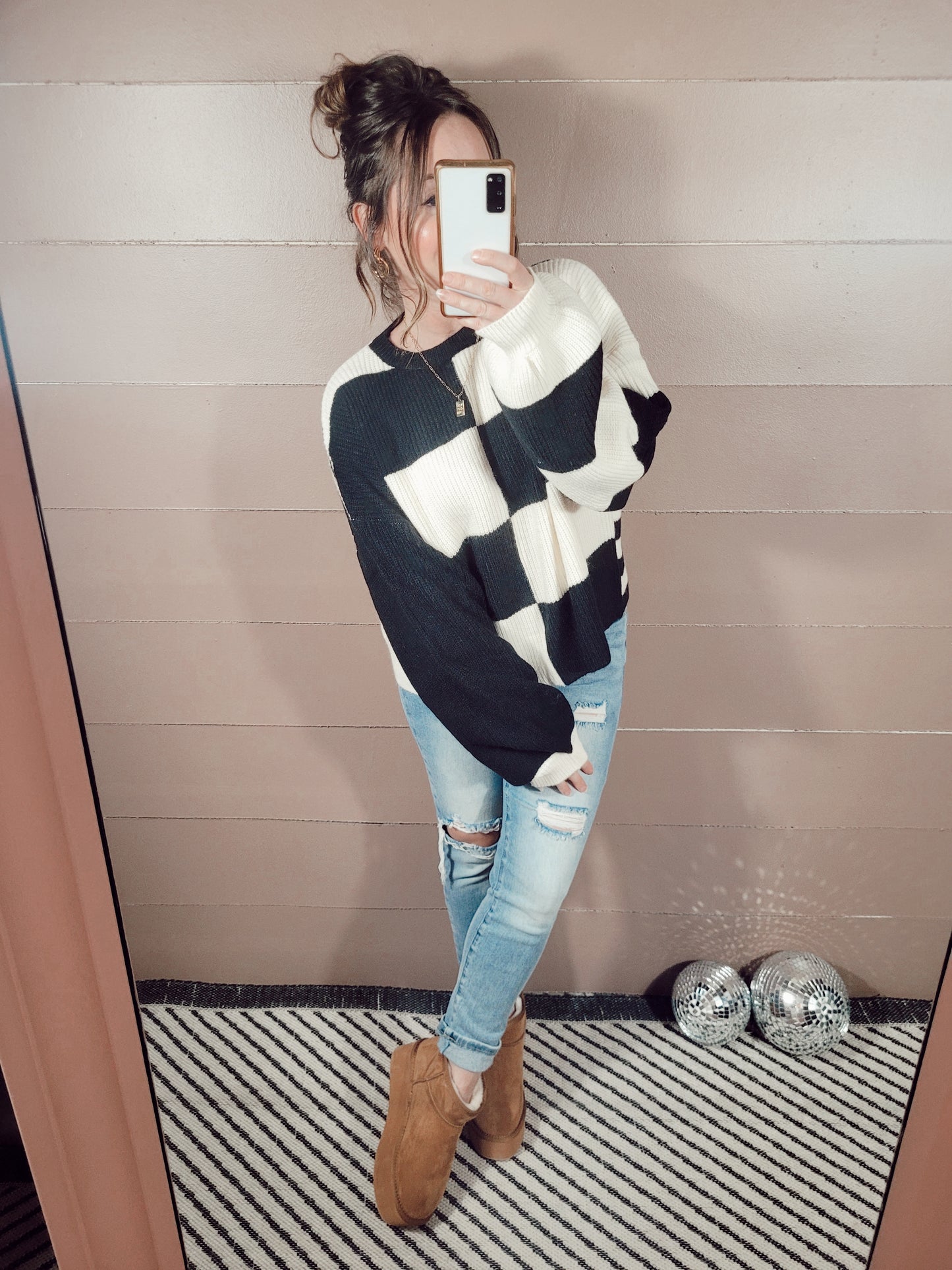 *NEW* Two Faced Knit Sweater