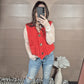 *SALE* Spark Of Love Sweater Vest - Red