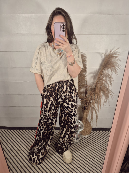 *NEW* New Girl Pocket Tee - Sleet