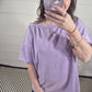 *NEW* Summer Edit Boyfriend Tee - Lavender