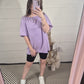 *NEW* Summer Edit Boyfriend Tee - Lavender