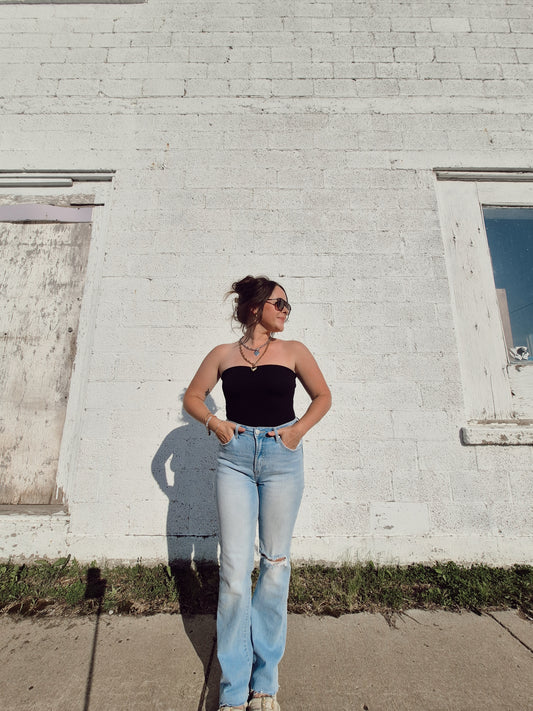 *NEW* Gracie Tube Top - Black