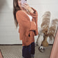 *NEW* Ain't It Fun Cardigan - Rust