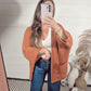 *NEW* Ain't It Fun Cardigan - Rust