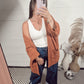 *NEW* Ain't It Fun Cardigan - Rust