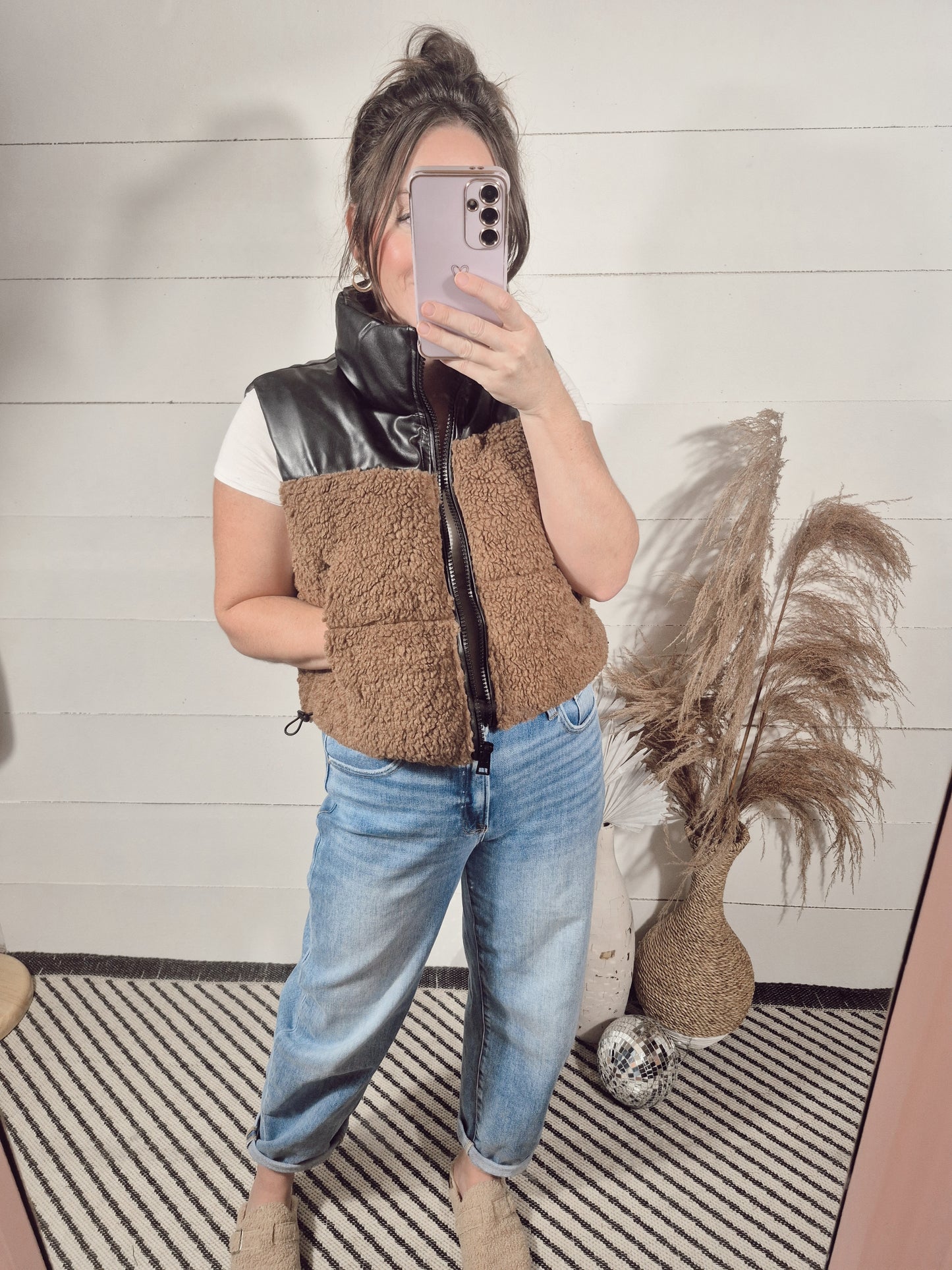 *New* On The Edge Sherpa Vest