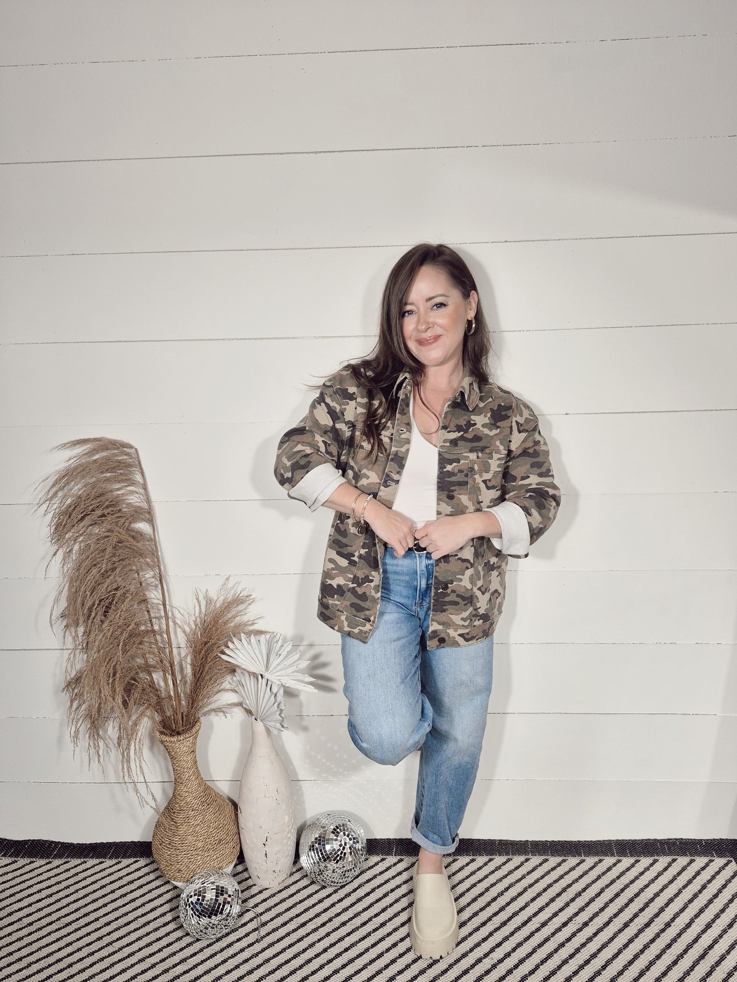 *NEW* On The Hunt Camo Denim Jacket