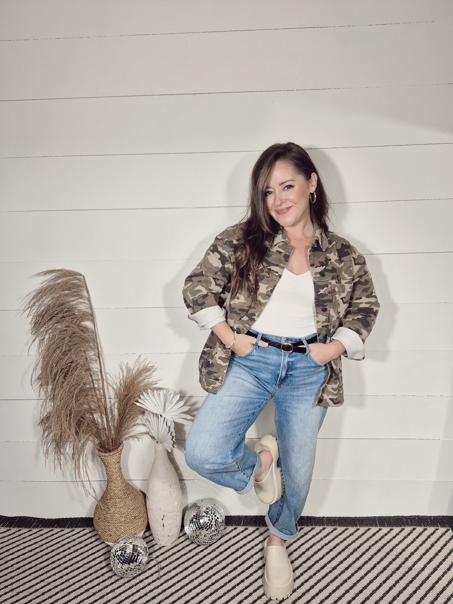 *NEW* On The Hunt Camo Denim Jacket