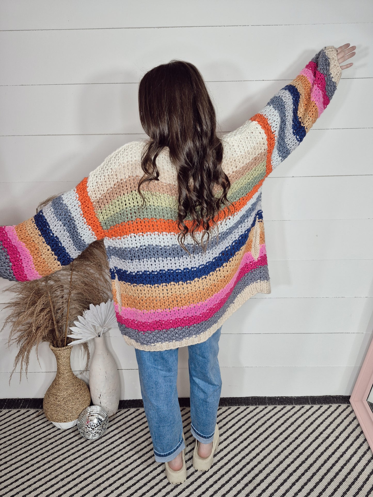 *NEW* Colors Of The Rainbow Cardi