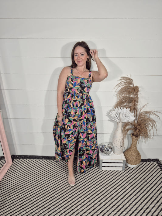 *NEW* Floral Craze Maxi Dress