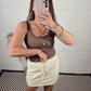 *NEW* A Girls Girl Polka Dot Tank