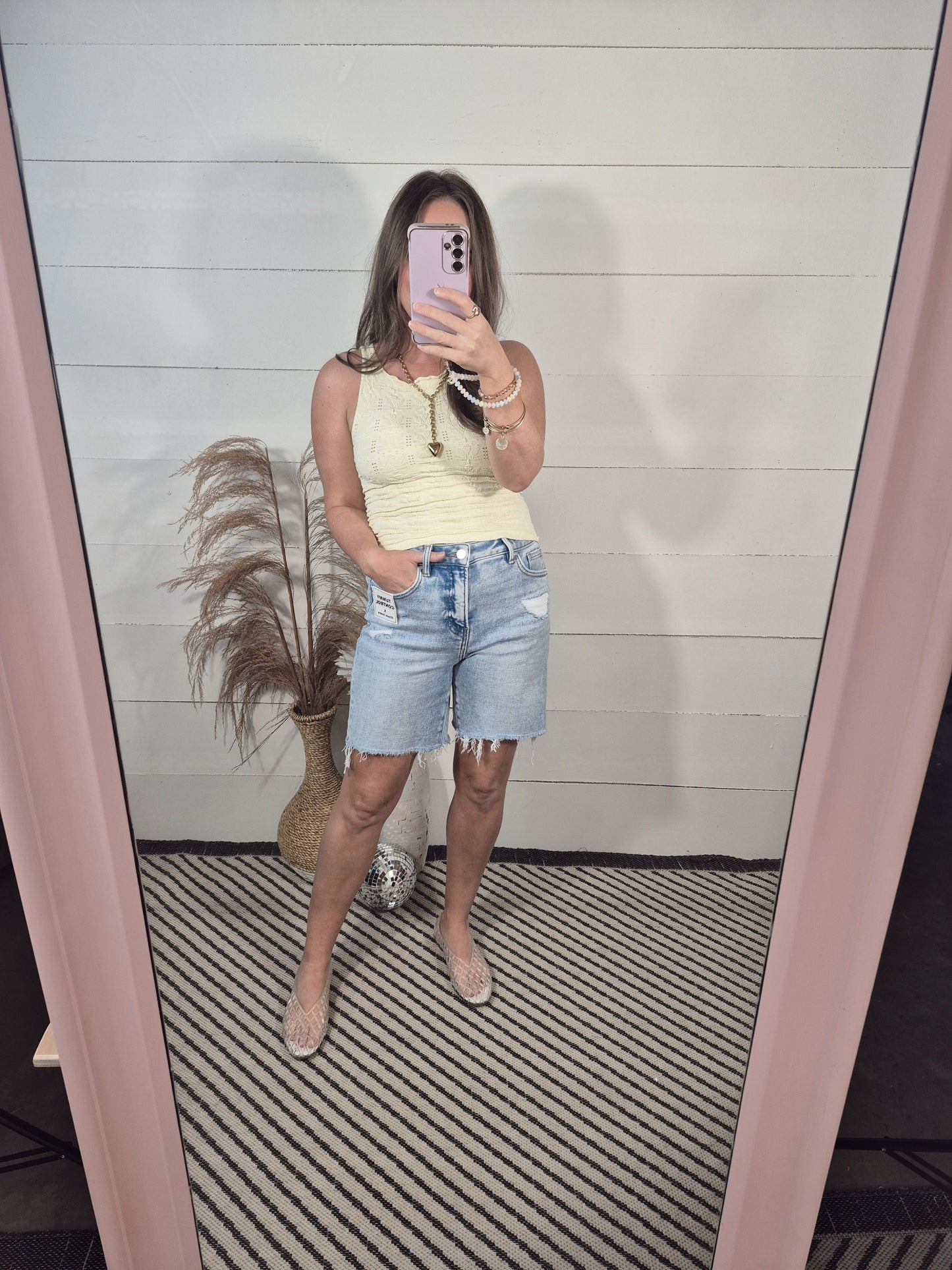 *NEW* Benny Tummy Control Denim Shorts