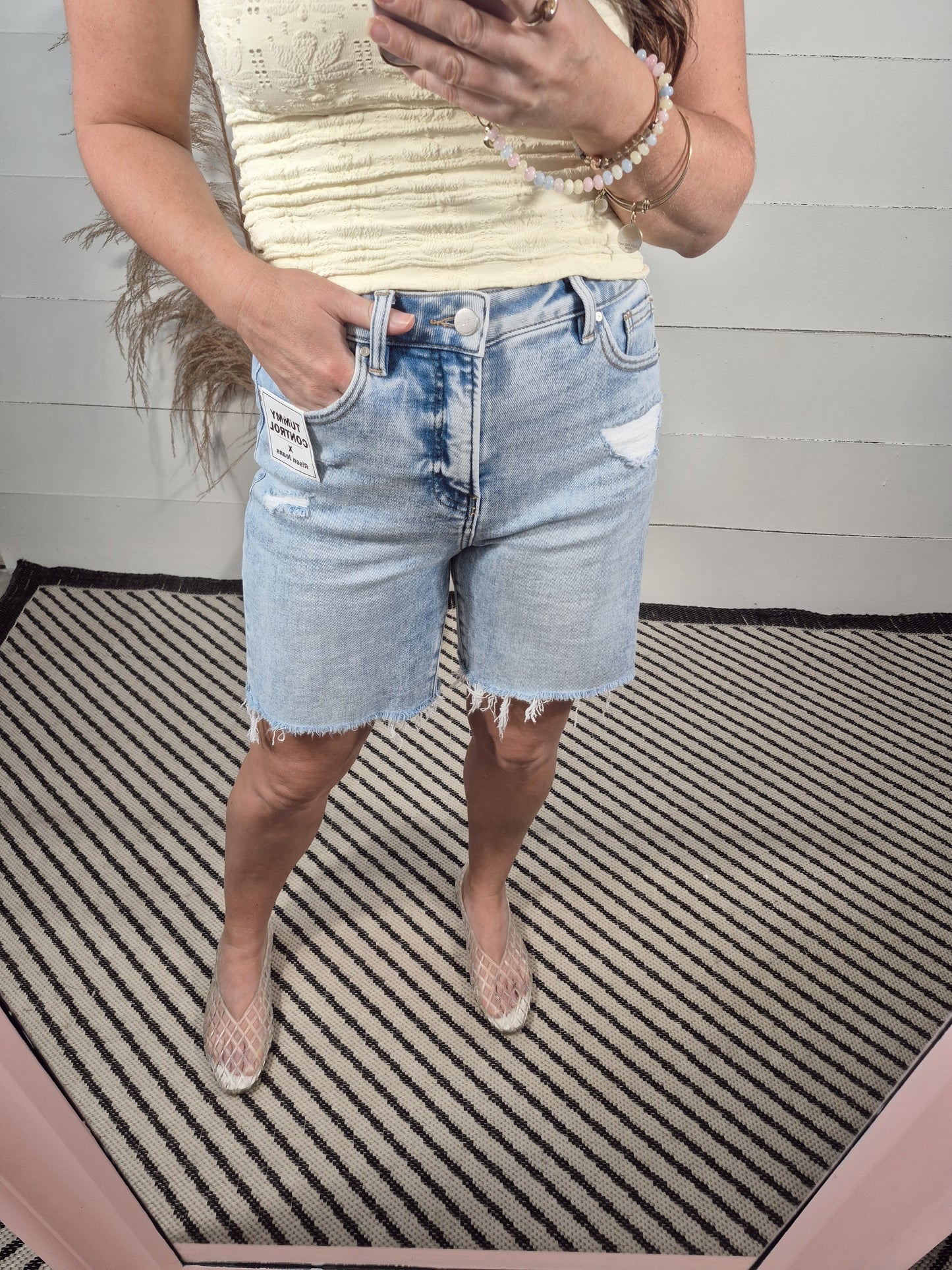 *NEW* Benny Tummy Control Denim Shorts