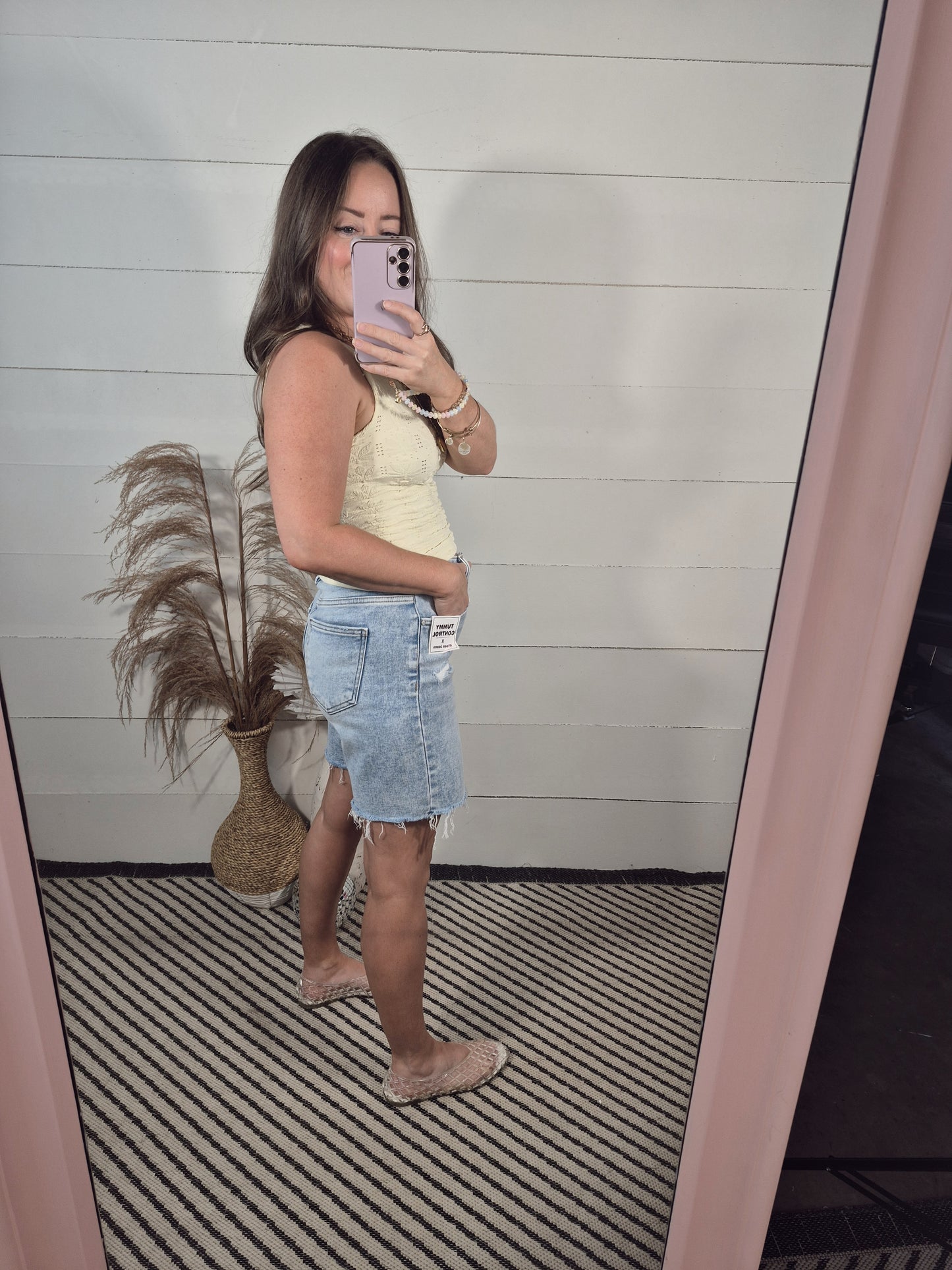 *NEW* Benny Tummy Control Denim Shorts