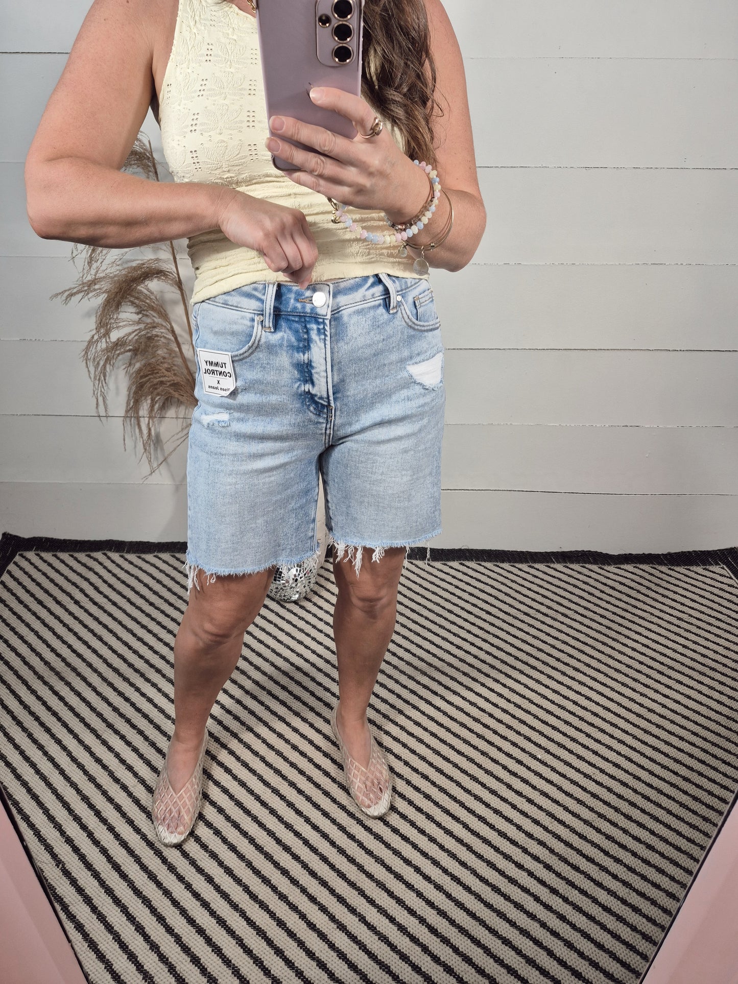 *NEW* Benny Tummy Control Denim Shorts