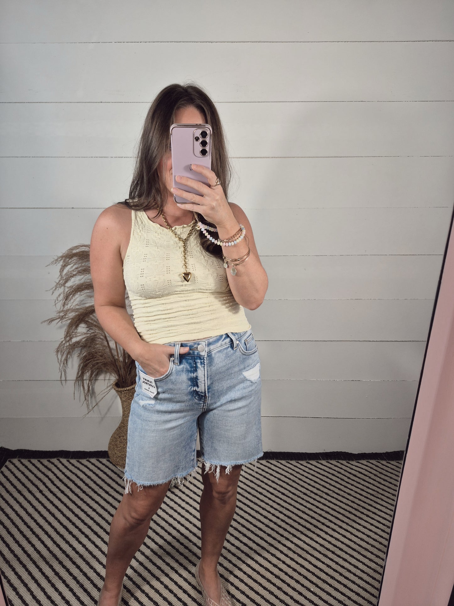 *NEW* Benny Tummy Control Denim Shorts