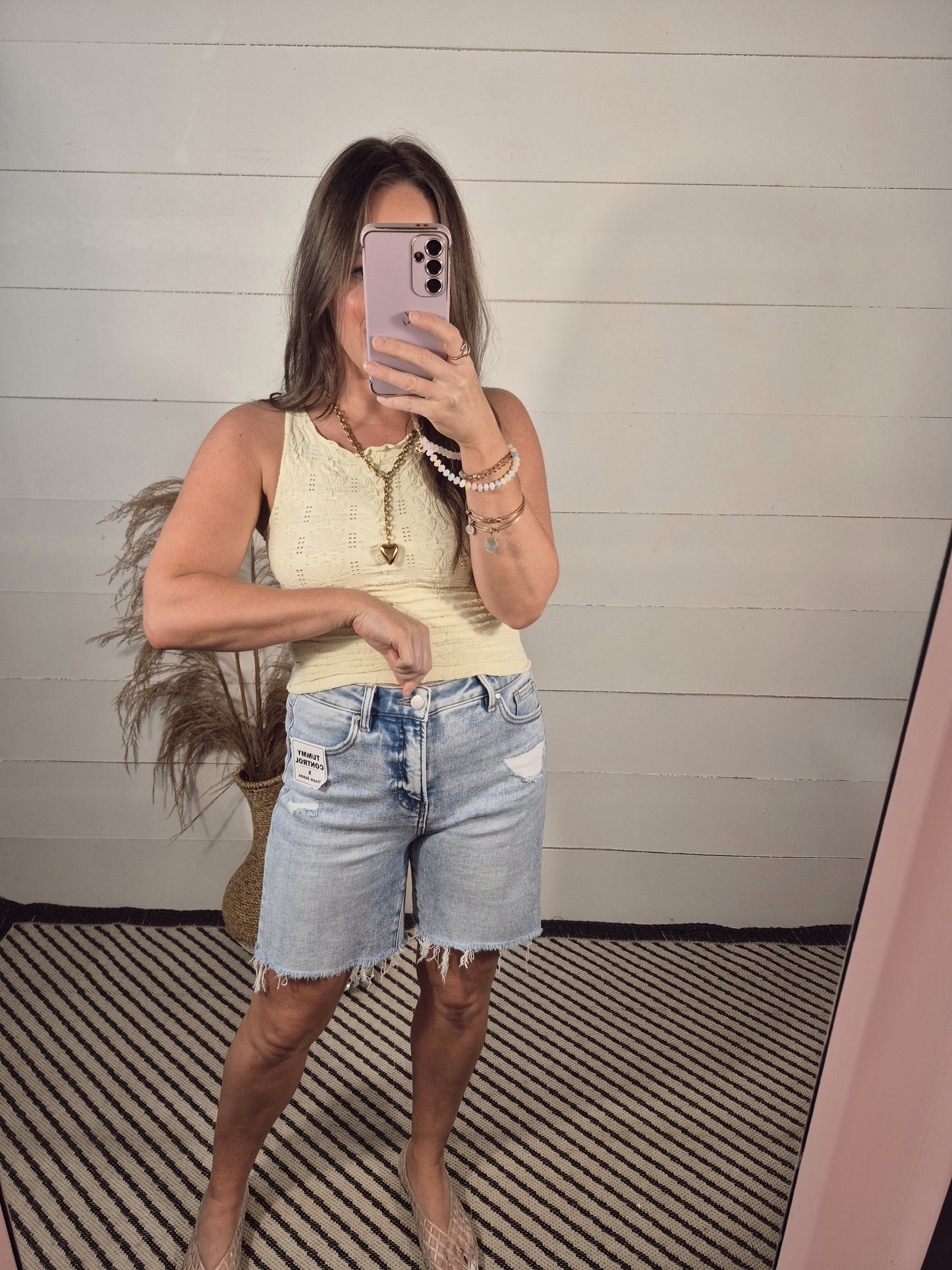 *NEW* Benny Tummy Control Denim Shorts