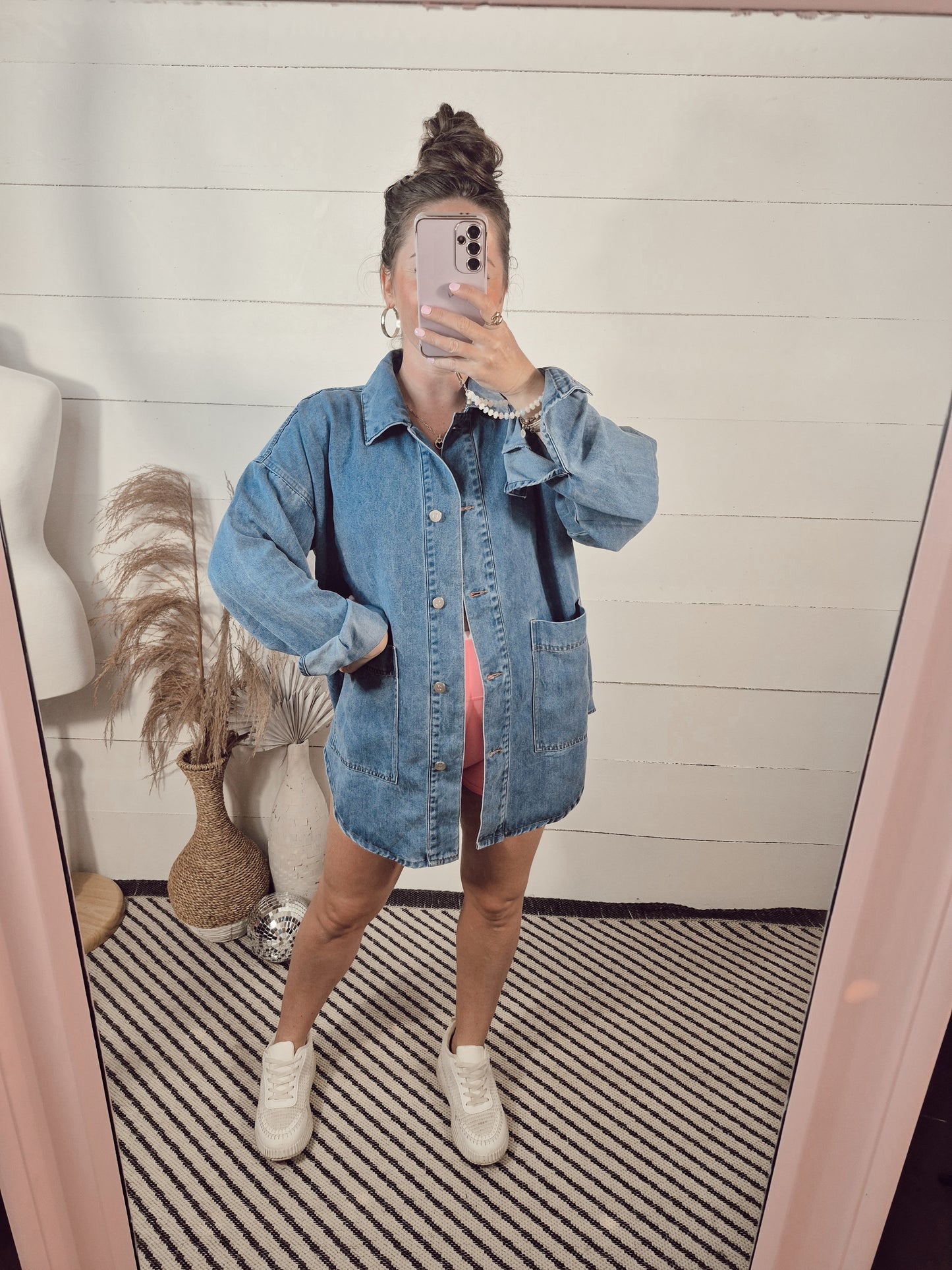 *NEW* Bailey Denim Shacket