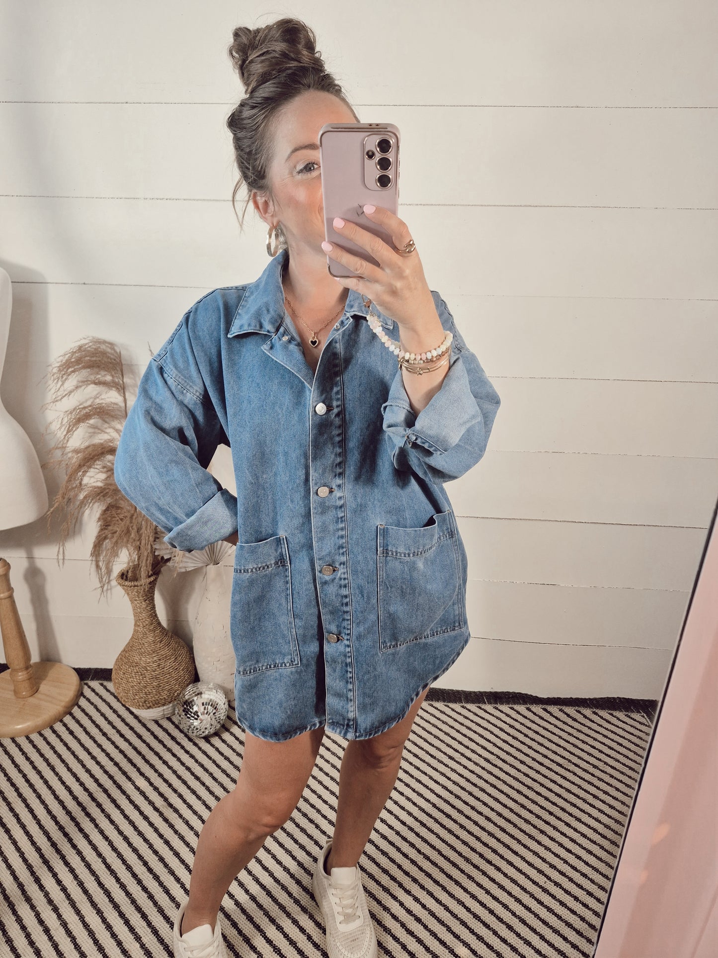 *NEW* Bailey Denim Shacket
