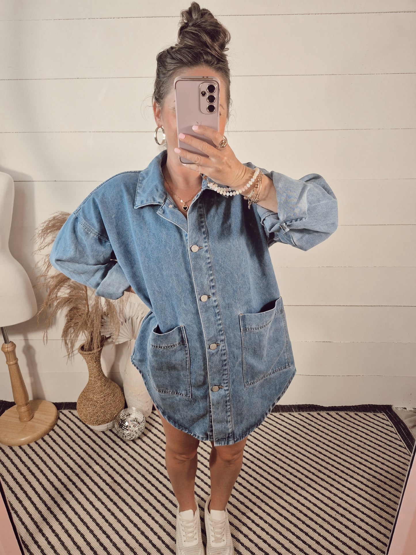 *NEW* Bailey Denim Shacket