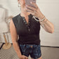 *NEW* Tucker Ribbed Henley Tank