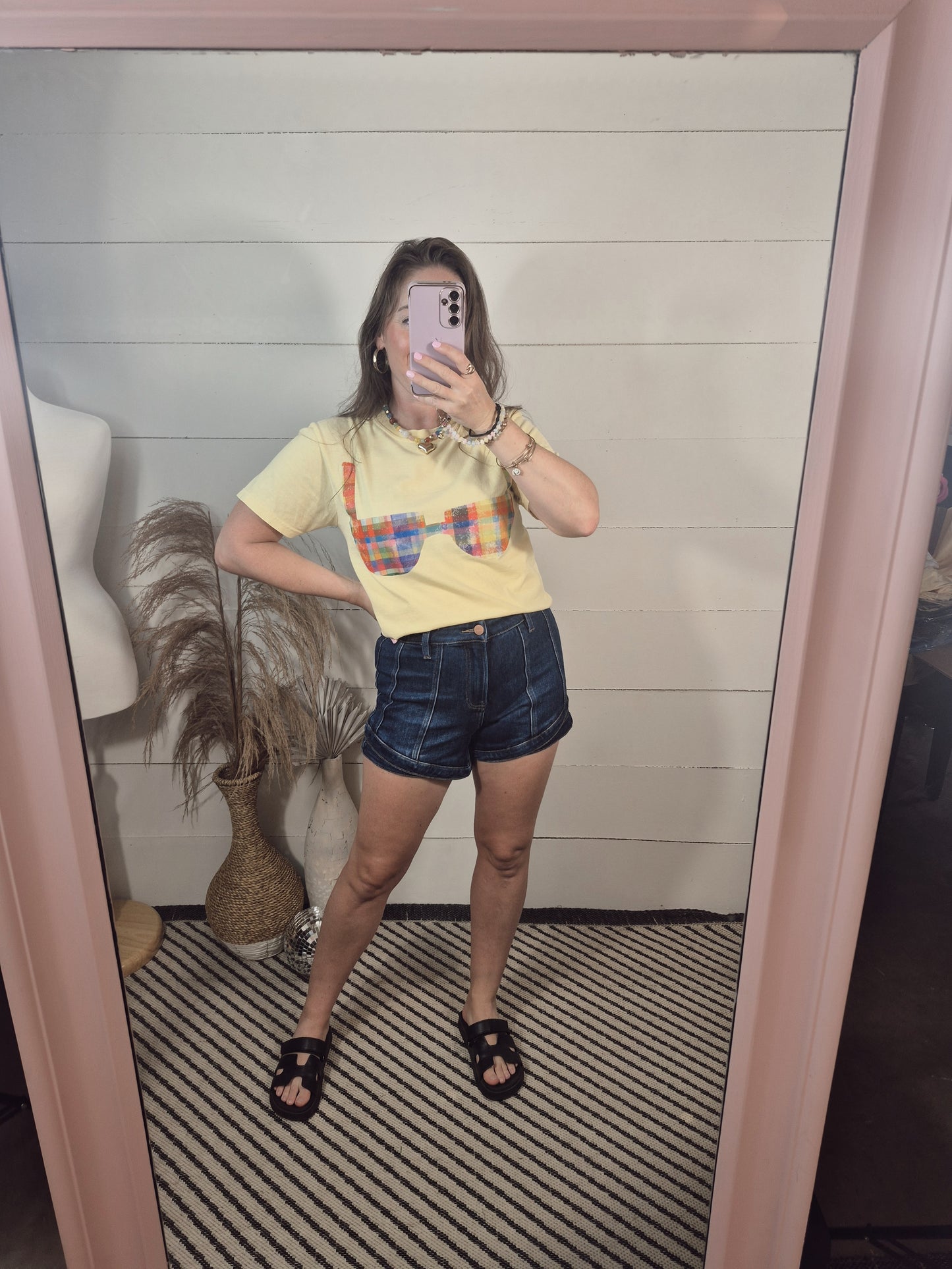 *NEW* Bikini Graphic Tee - Butter Yellow