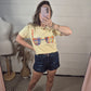 *NEW* Bikini Graphic Tee - Butter Yellow