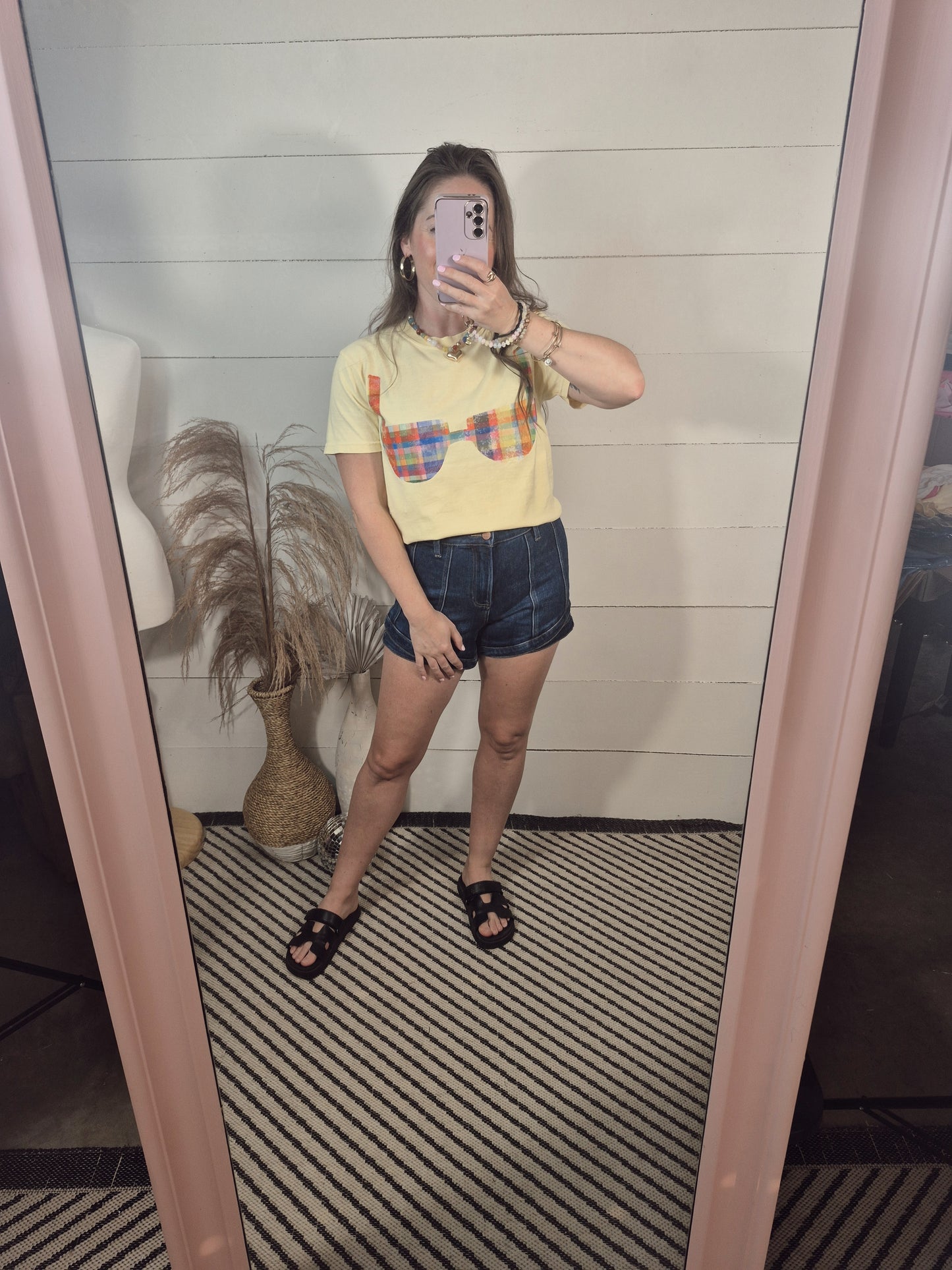 *NEW* Bikini Graphic Tee - Butter Yellow