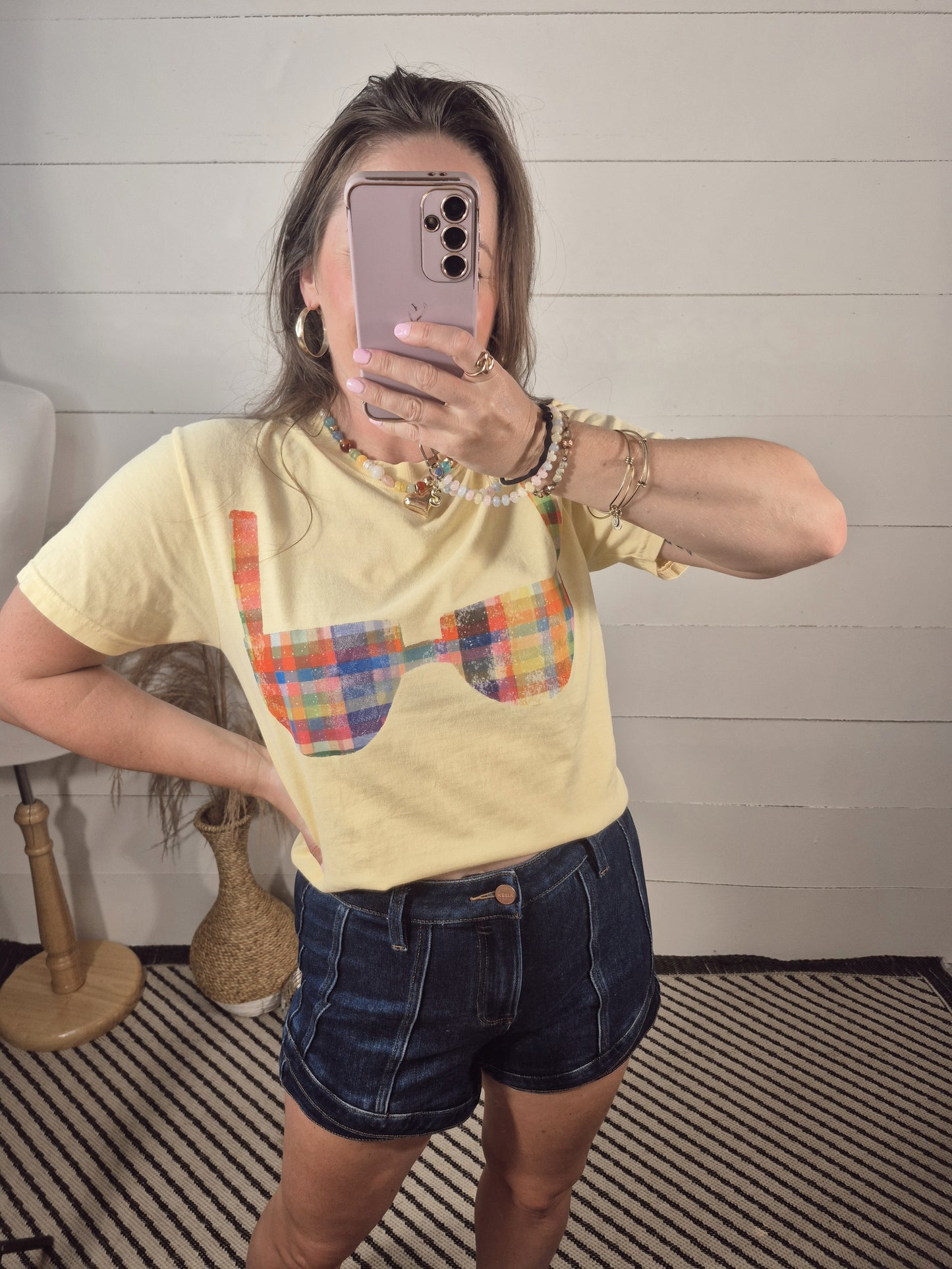 *NEW* Bikini Graphic Tee - Butter Yellow