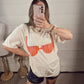 *NEW* Bikini Graphic Tee - Cream
