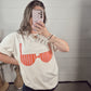 *NEW* Bikini Graphic Tee - Cream