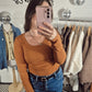 *NEW* Golden Hour Ribbed Long Sleeve