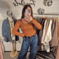 *NEW* Golden Hour Ribbed Long Sleeve