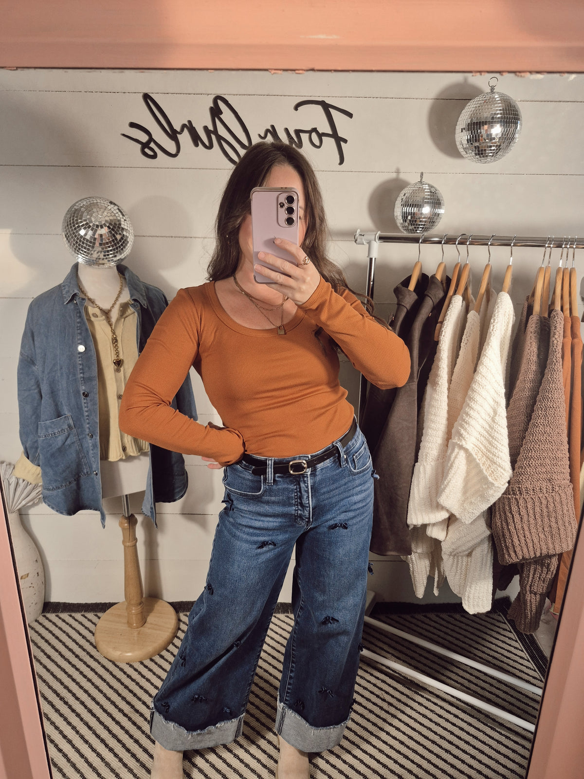 *NEW* Golden Hour Ribbed Long Sleeve