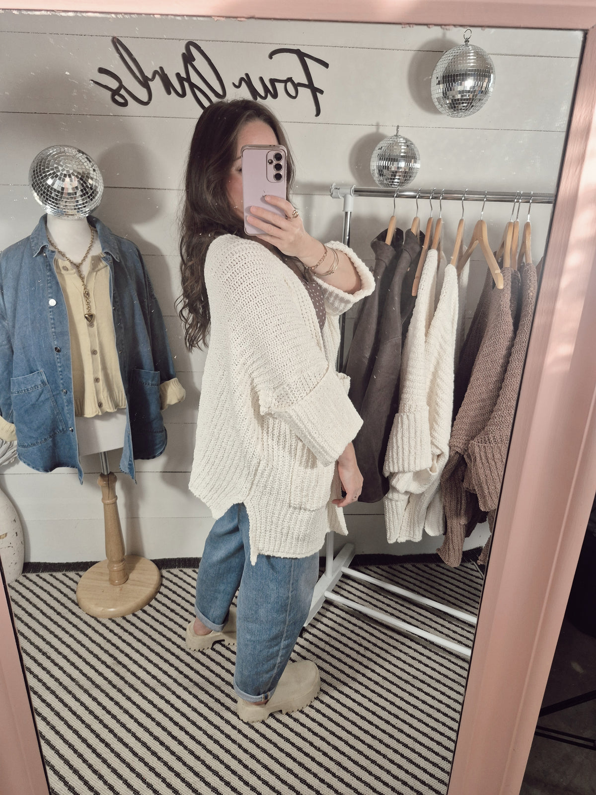 *NEW* Ain't It Fun Cardigan- Cream