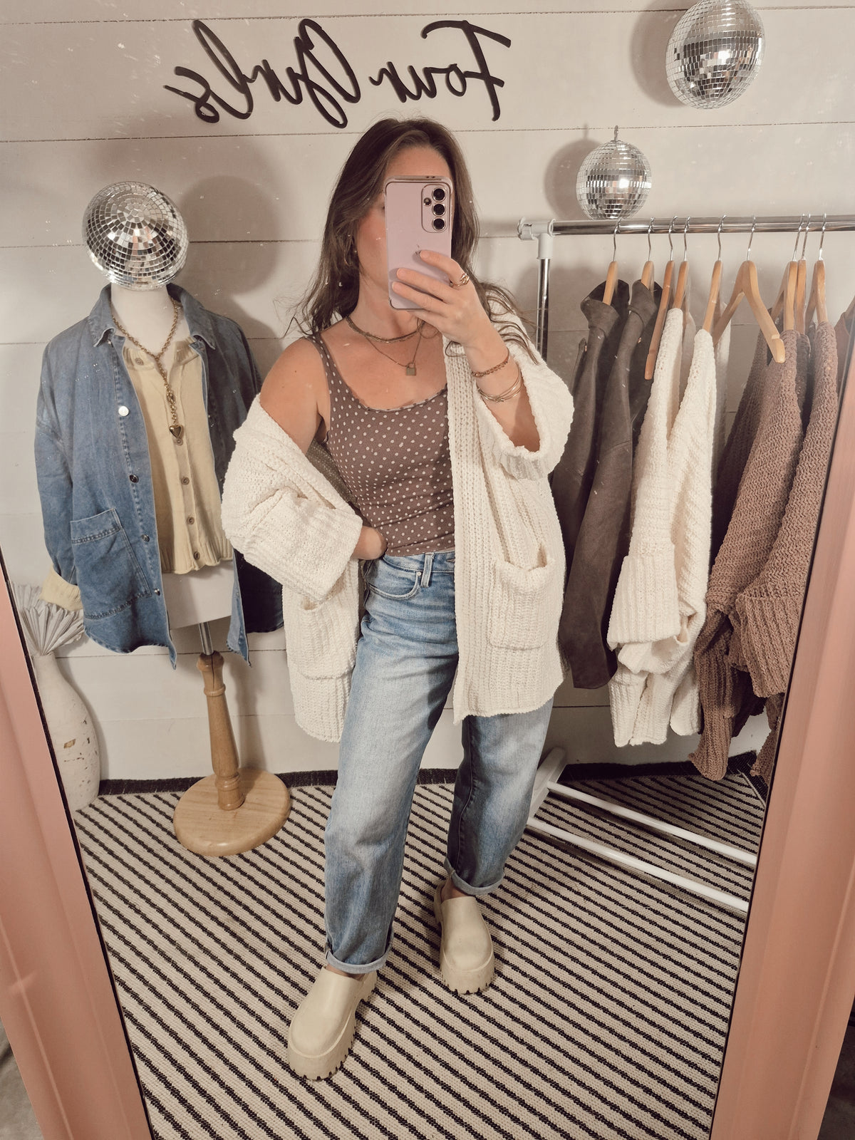 *NEW* Ain't It Fun Cardigan- Cream