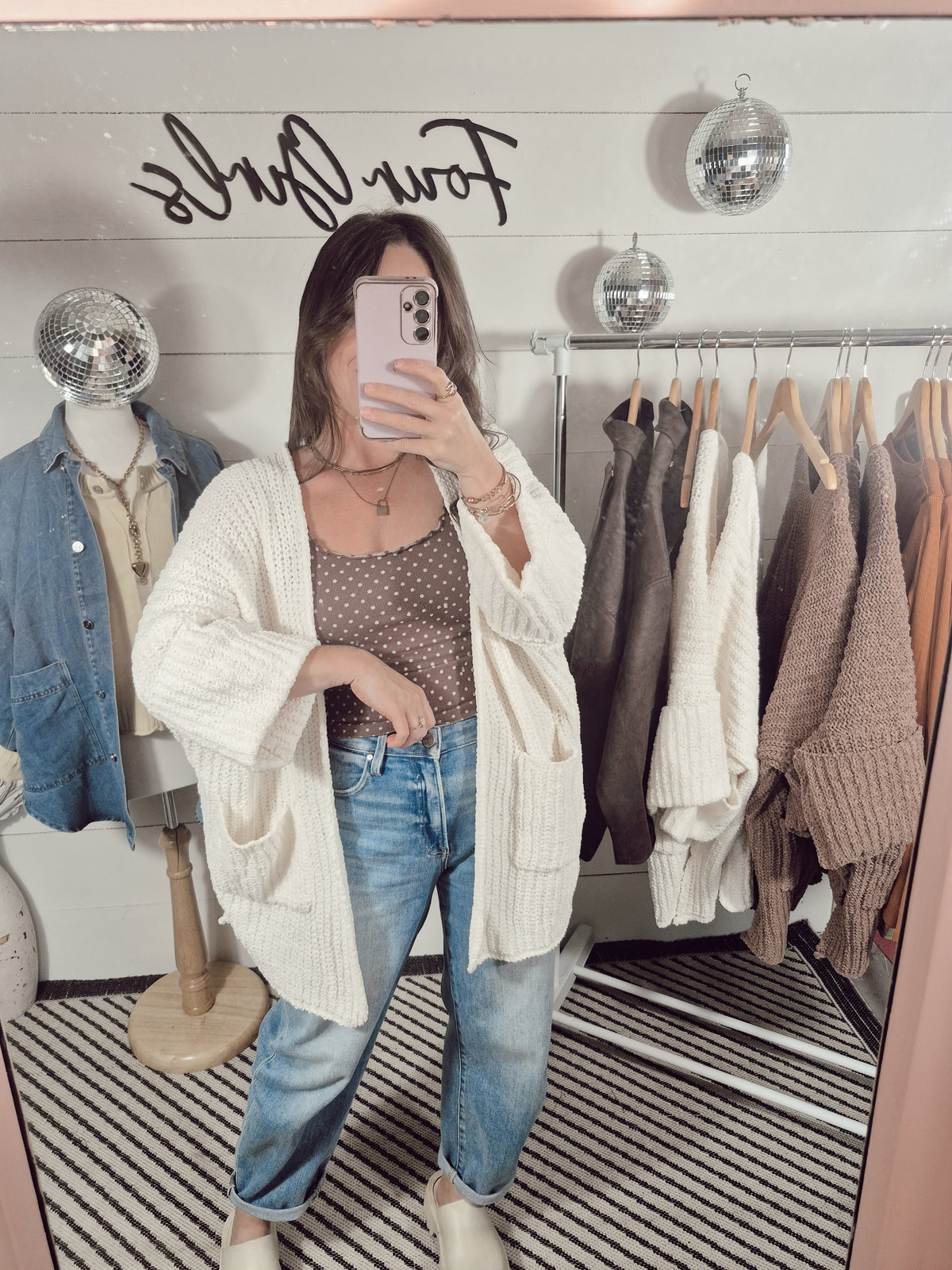 *NEW* Ain't It Fun Cardigan- Cream